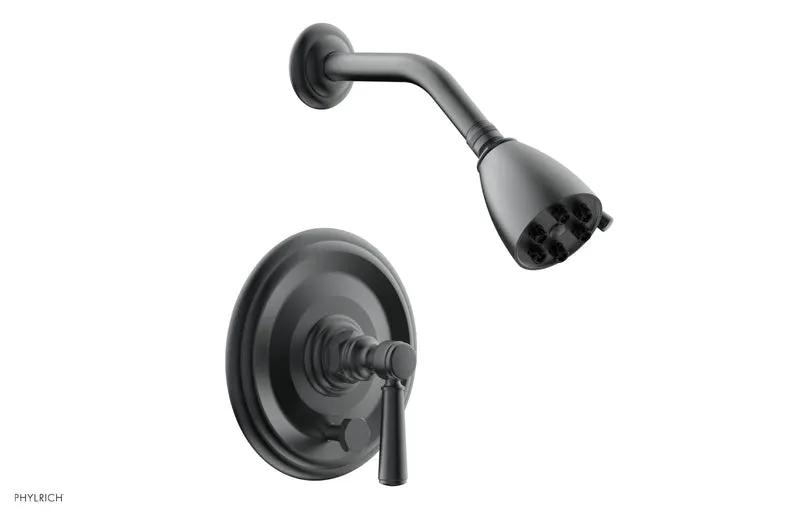 Phylrich HEX TRADITIONAL Pressure Balance Shower and Diverter Set (Less Spout) by Phylrich