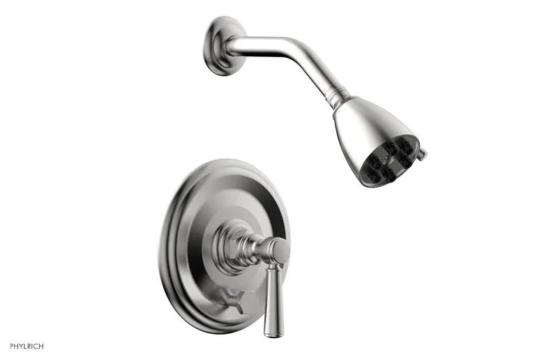 Phylrich HEX TRADITIONAL Pressure Balance Shower and Diverter Set (Less Spout) by Phylrich