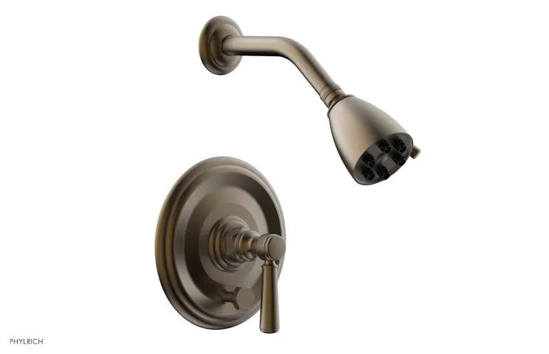 Phylrich HEX TRADITIONAL Pressure Balance Shower and Diverter Set (Less Spout) by Phylrich