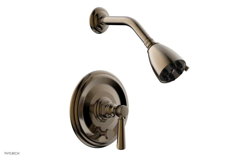 Phylrich HEX TRADITIONAL Pressure Balance Shower and Diverter Set (Less Spout) by Phylrich