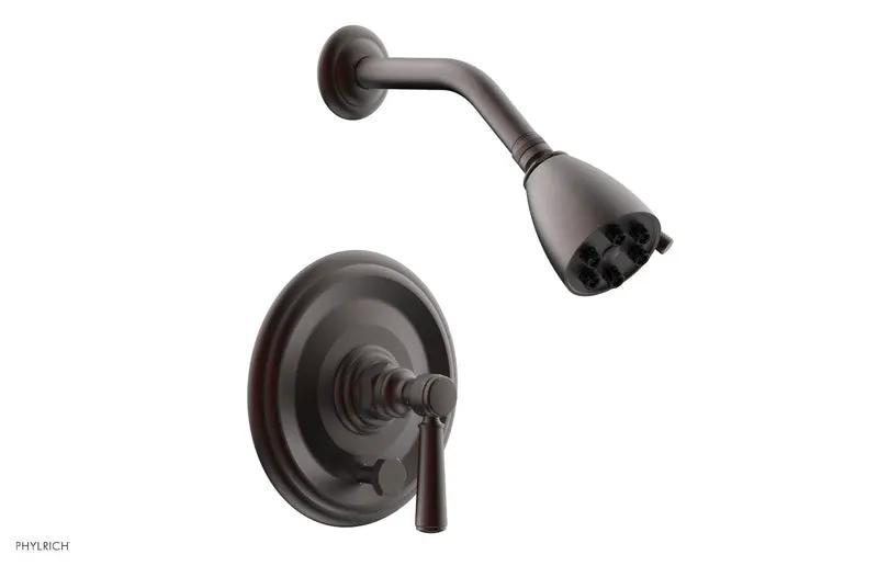 Phylrich HEX TRADITIONAL Pressure Balance Shower and Diverter Set (Less Spout) by Phylrich