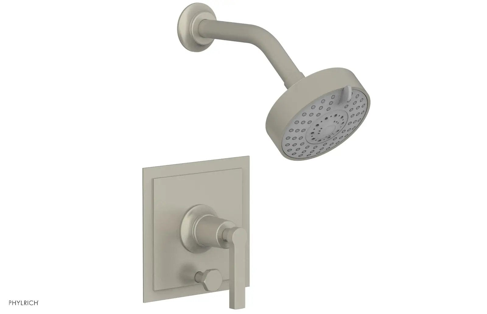 Phylrich HEX MODERN Pressure Balance Shower and Diverter Set Lever Handle (Less Spout) by Phylrich