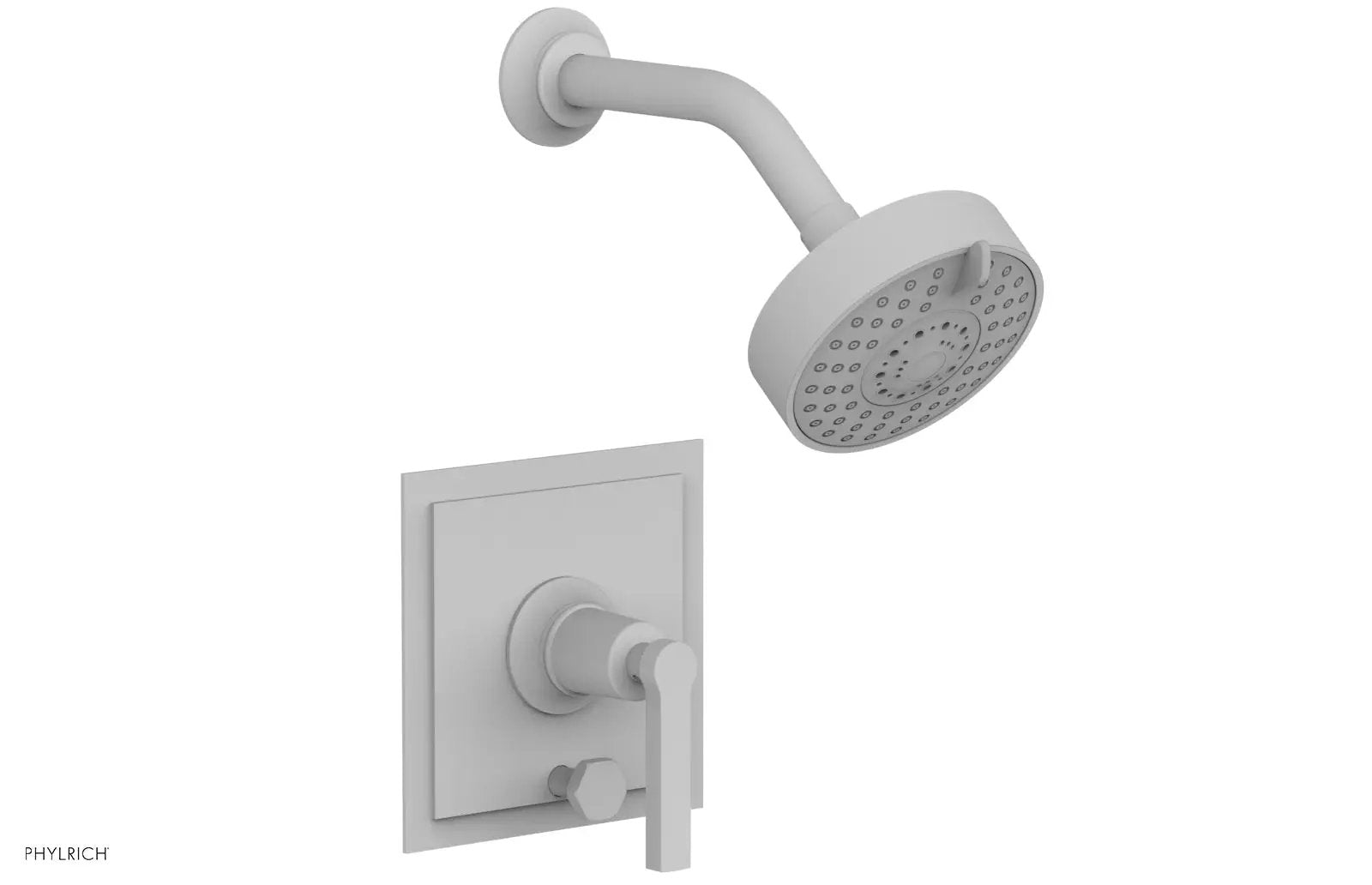 Phylrich HEX MODERN Pressure Balance Shower and Diverter Set Lever Handle (Less Spout) by Phylrich