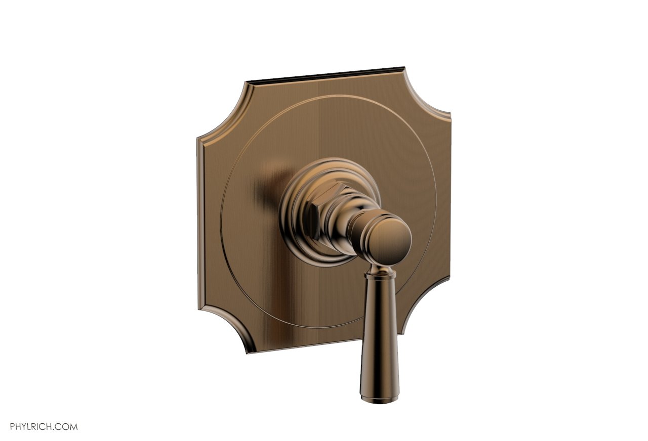 Phylrich HENRI 1/2" Mini Thermostatic Shower Trim - Lever Handle