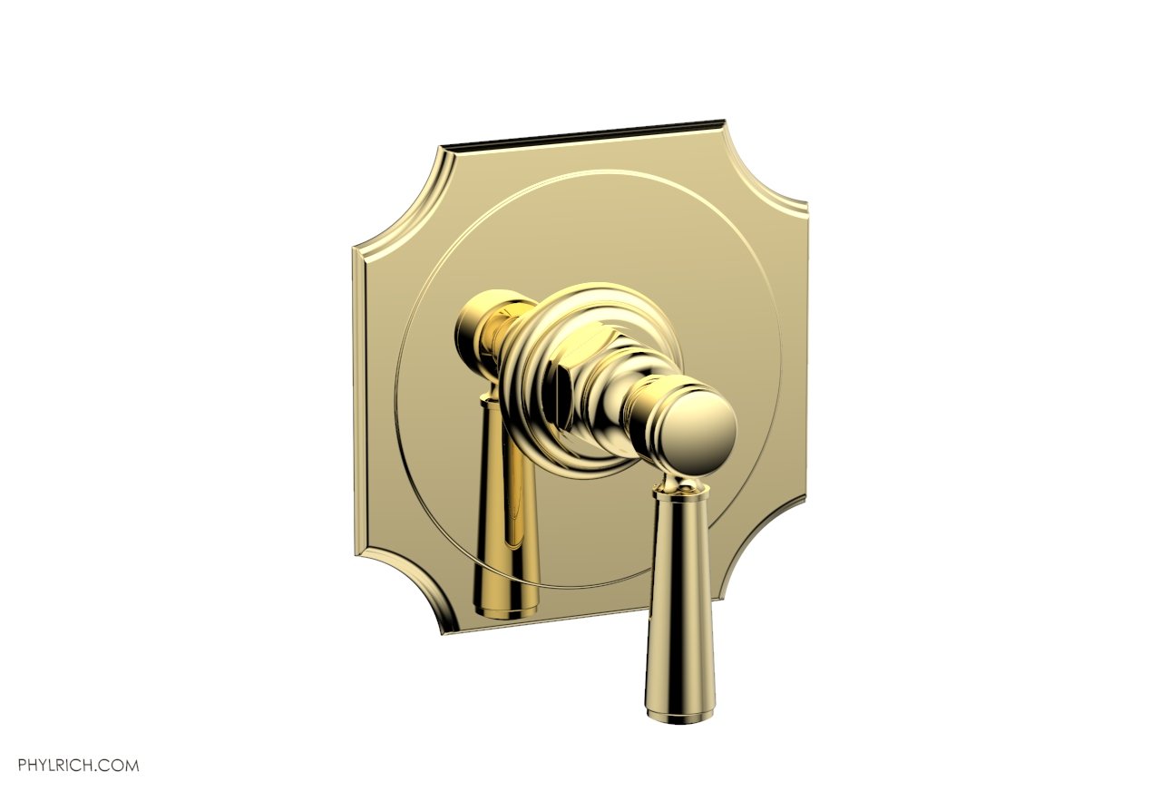 Phylrich HENRI 1/2" Mini Thermostatic Shower Trim - Lever Handle