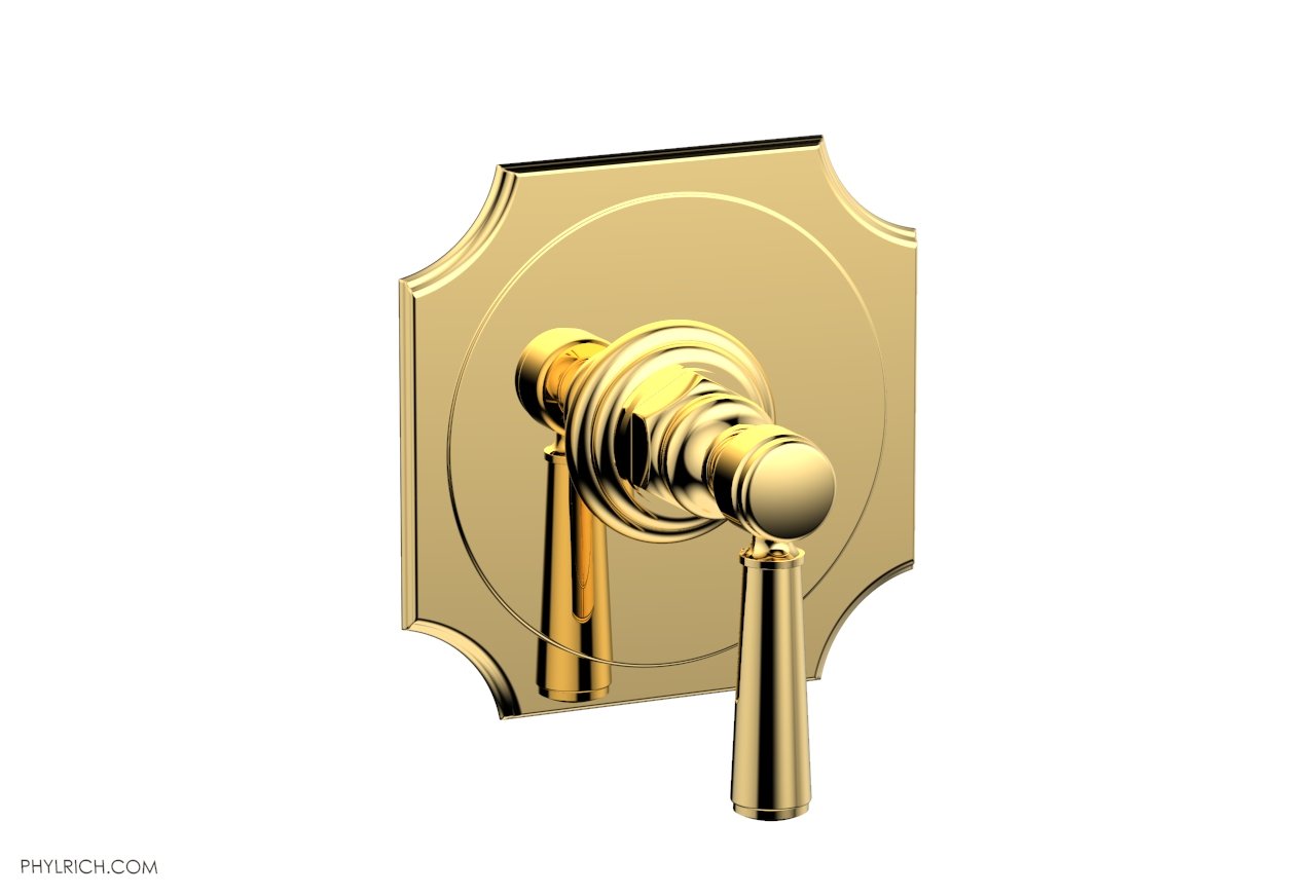 Phylrich HENRI 1/2" Mini Thermostatic Shower Trim - Lever Handle