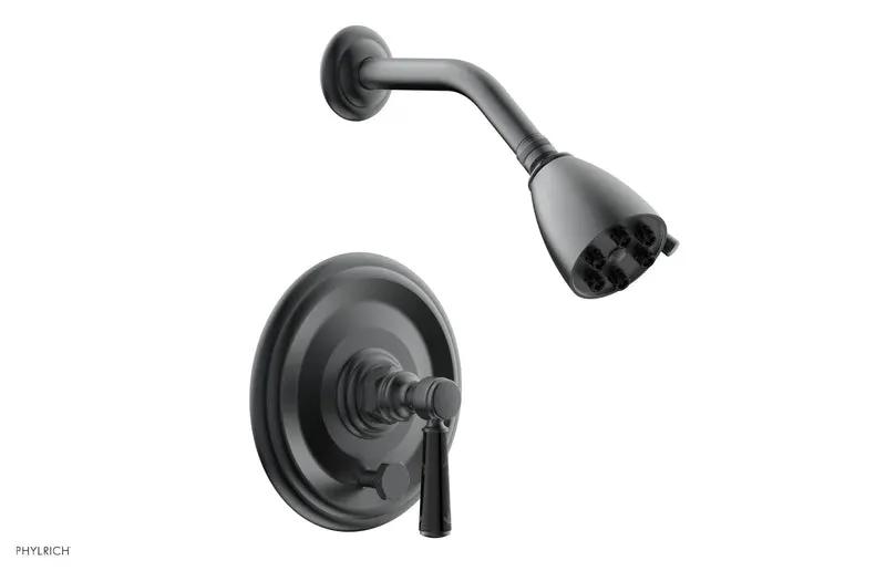 Phylrich HEX TRADITIONAL Pressure Balance Shower and Diverter Set (Less Spout) by Phylrich