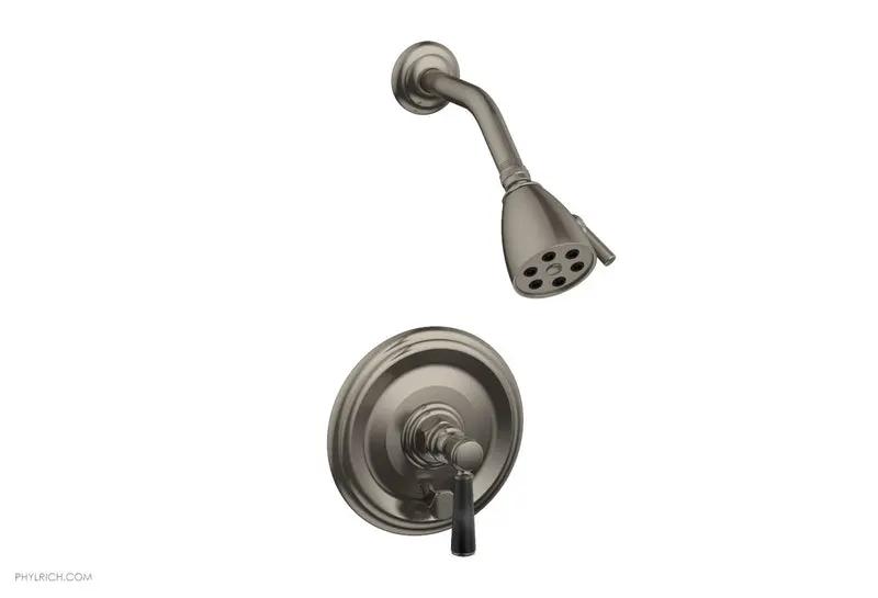 Phylrich HEX TRADITIONAL Pressure Balance Shower and Diverter Set (Less Spout) by Phylrich