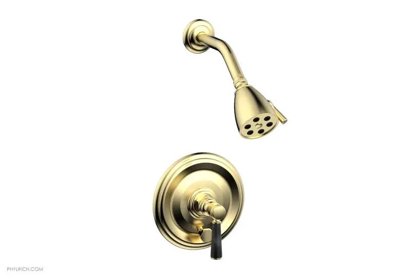 Phylrich HEX TRADITIONAL Pressure Balance Shower and Diverter Set (Less Spout) by Phylrich