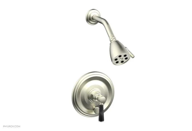 Phylrich HEX TRADITIONAL Pressure Balance Shower and Diverter Set (Less Spout) by Phylrich