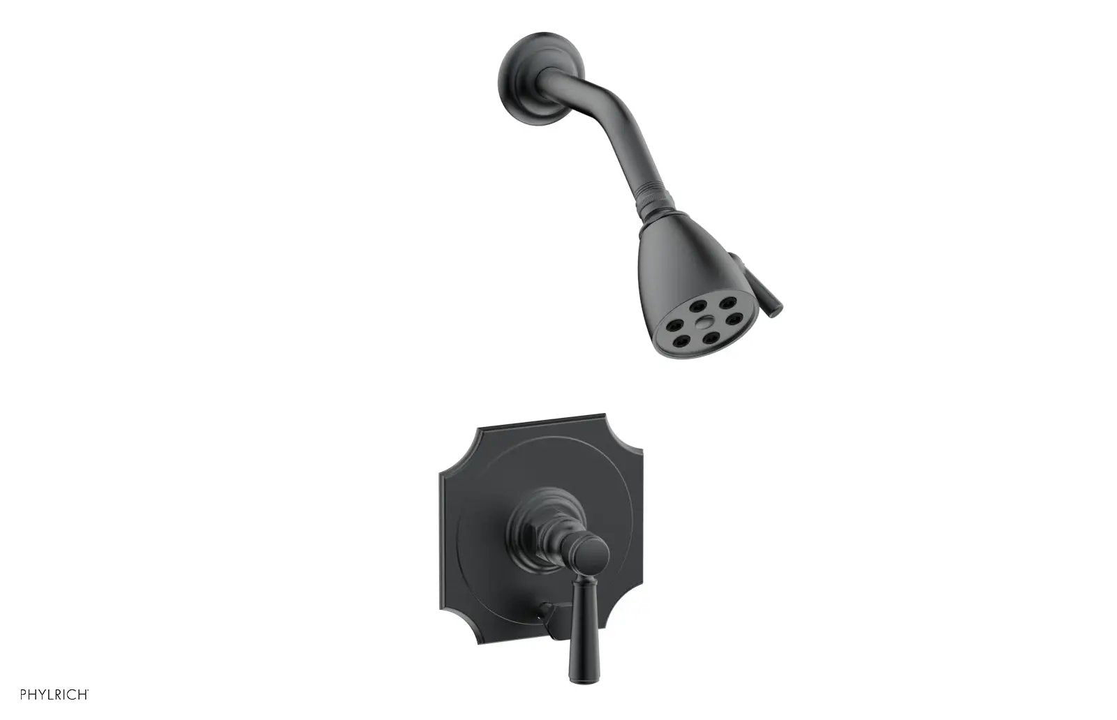 Phylrich HENRI Pressure Balance Shower and Diverter Set - Lever Handle (Less Spout) by Phylrich