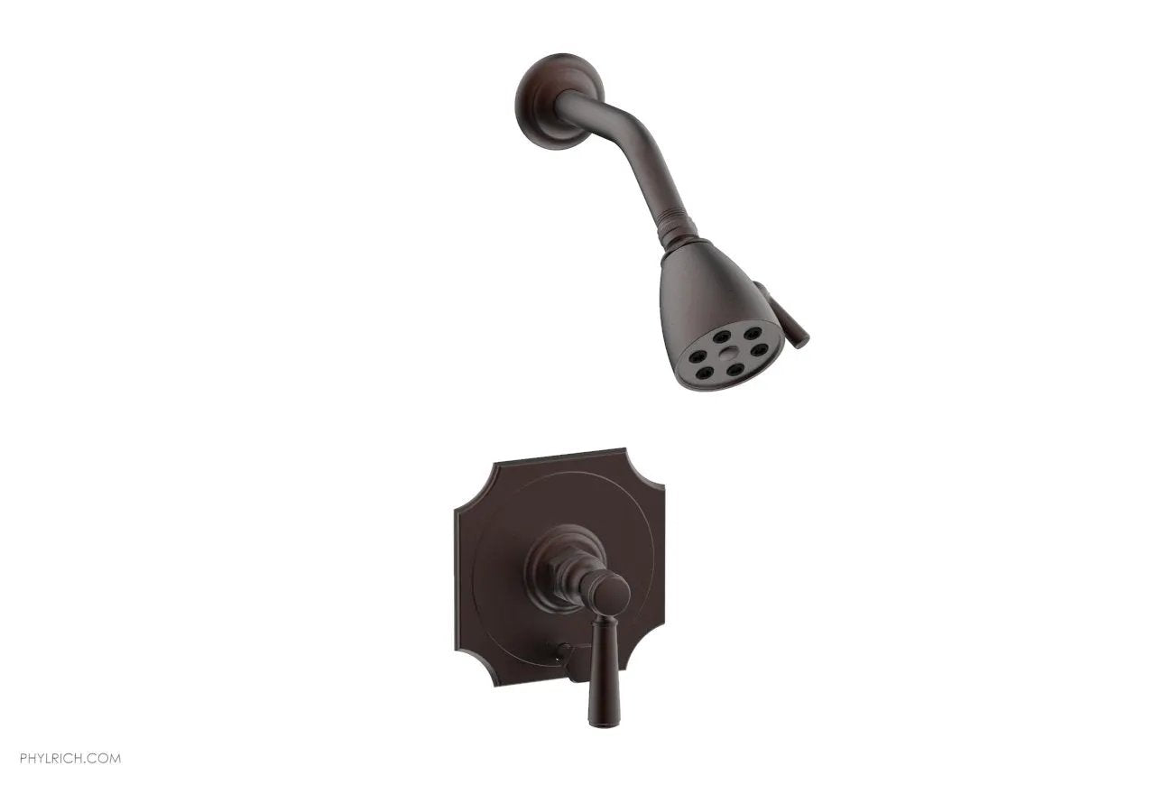 Phylrich HENRI Pressure Balance Shower and Diverter Set - Lever Handle (Less Spout) by Phylrich