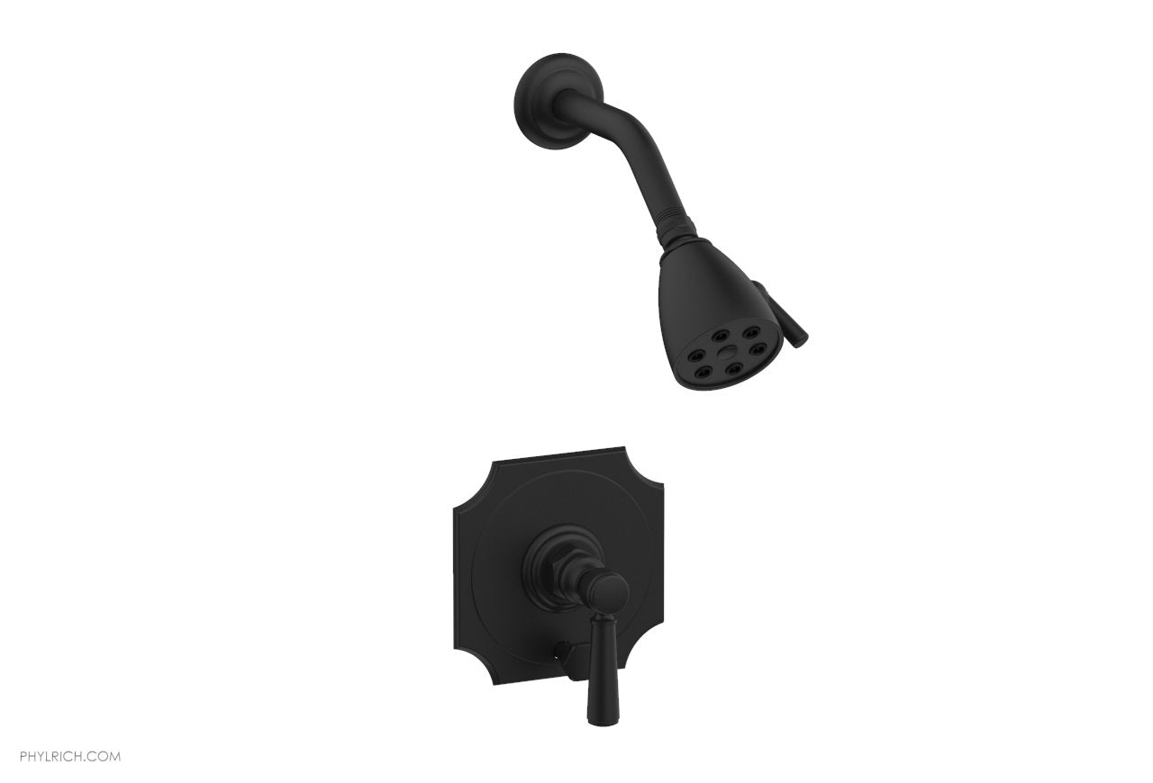 Phylrich HENRI Pressure Balance Shower and Diverter Set - Lever Handle (Less Spout)