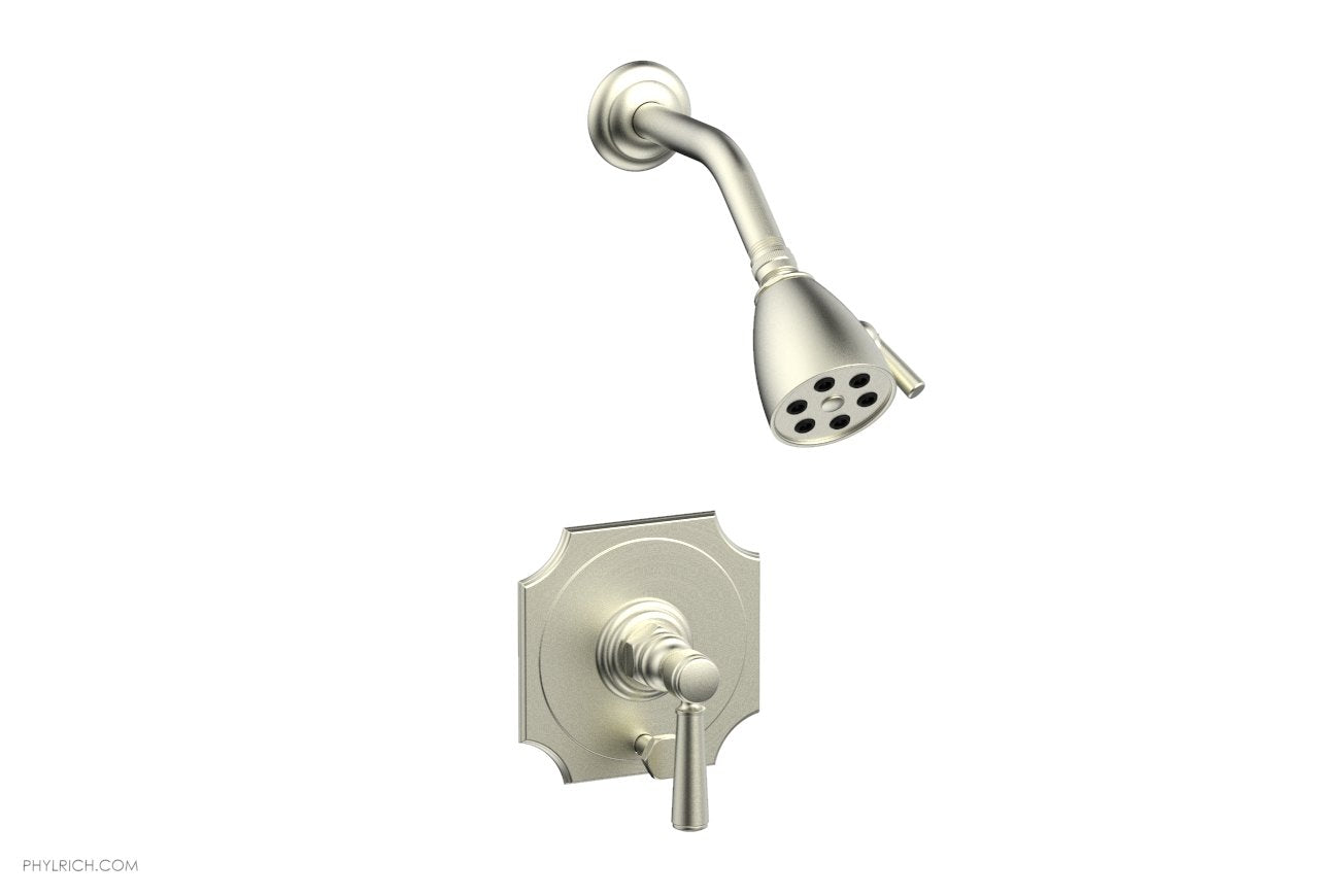Phylrich HENRI Pressure Balance Shower and Diverter Set - Lever Handle (Less Spout)