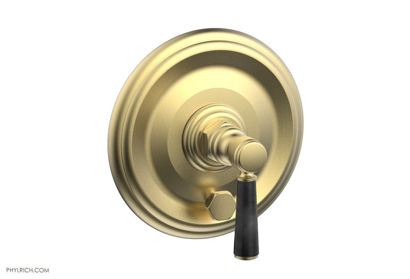 Phylrich HEX TRADITIONAL Pressure Balance Shower Plate with Diverter and Handle Trim Set