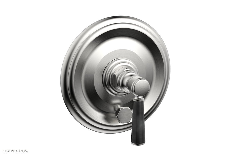 Phylrich HEX TRADITIONAL Pressure Balance Shower Plate with Diverter and Handle Trim Set