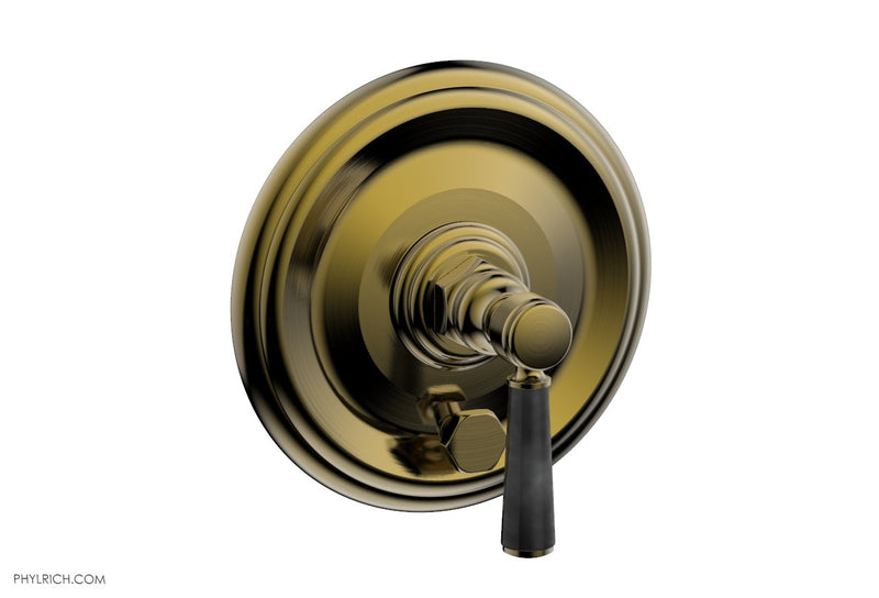 Phylrich HEX TRADITIONAL Pressure Balance Shower Plate with Diverter and Handle Trim Set