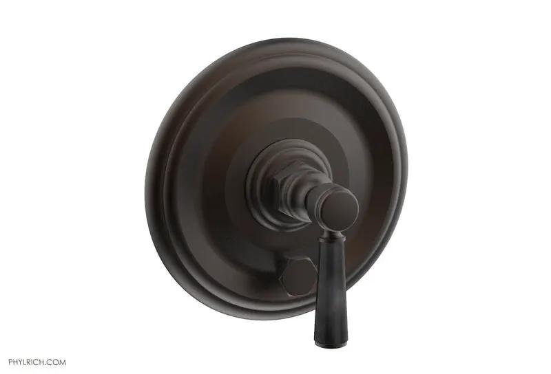 Phylrich HEX TRADITIONAL Pressure Balance Shower Plate with Diverter and Handle Trim Set by Phylrich