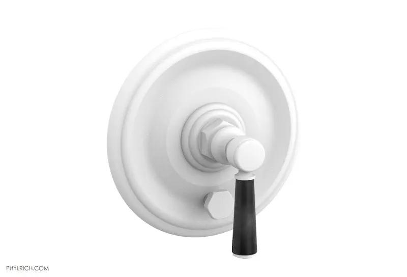 Phylrich HEX TRADITIONAL Pressure Balance Shower Plate with Diverter and Handle Trim Set by Phylrich