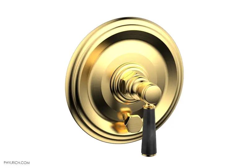 Phylrich HEX TRADITIONAL Pressure Balance Shower Plate with Diverter and Handle Trim Set by Phylrich