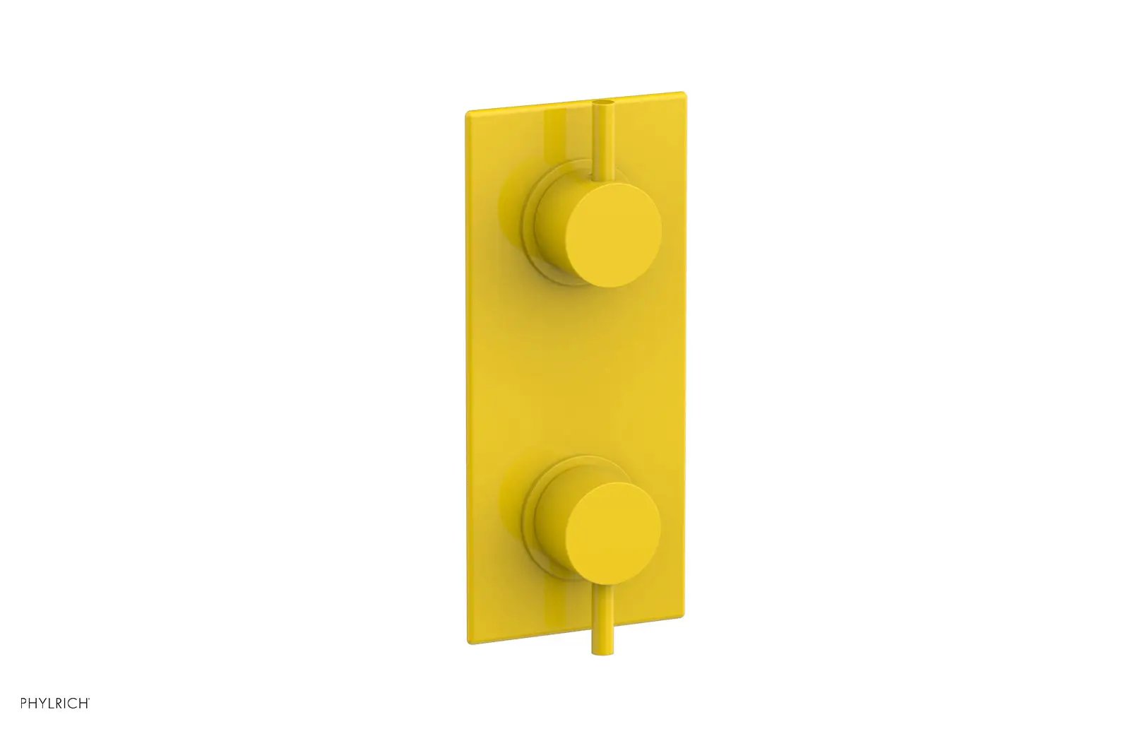 Phylrich BASIC II 1/2" Mini Thermostatic Valve with Volume Control or Diverter by Phylrich