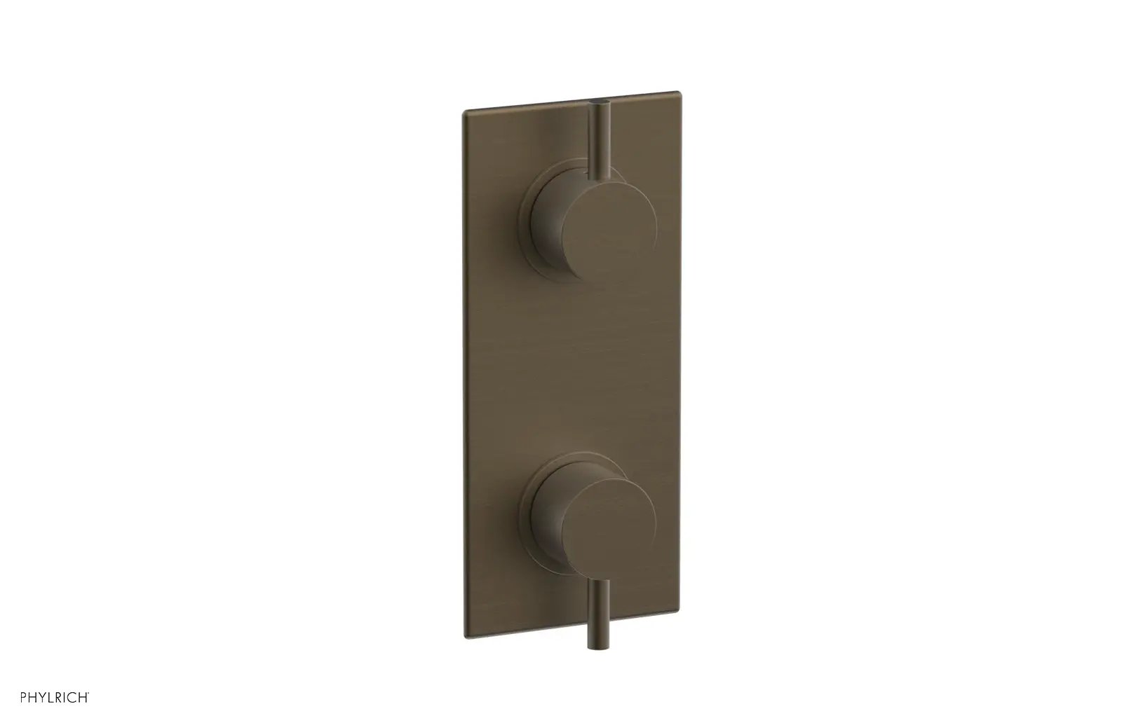 Phylrich BASIC II 1/2" Mini Thermostatic Valve with Volume Control or Diverter by Phylrich