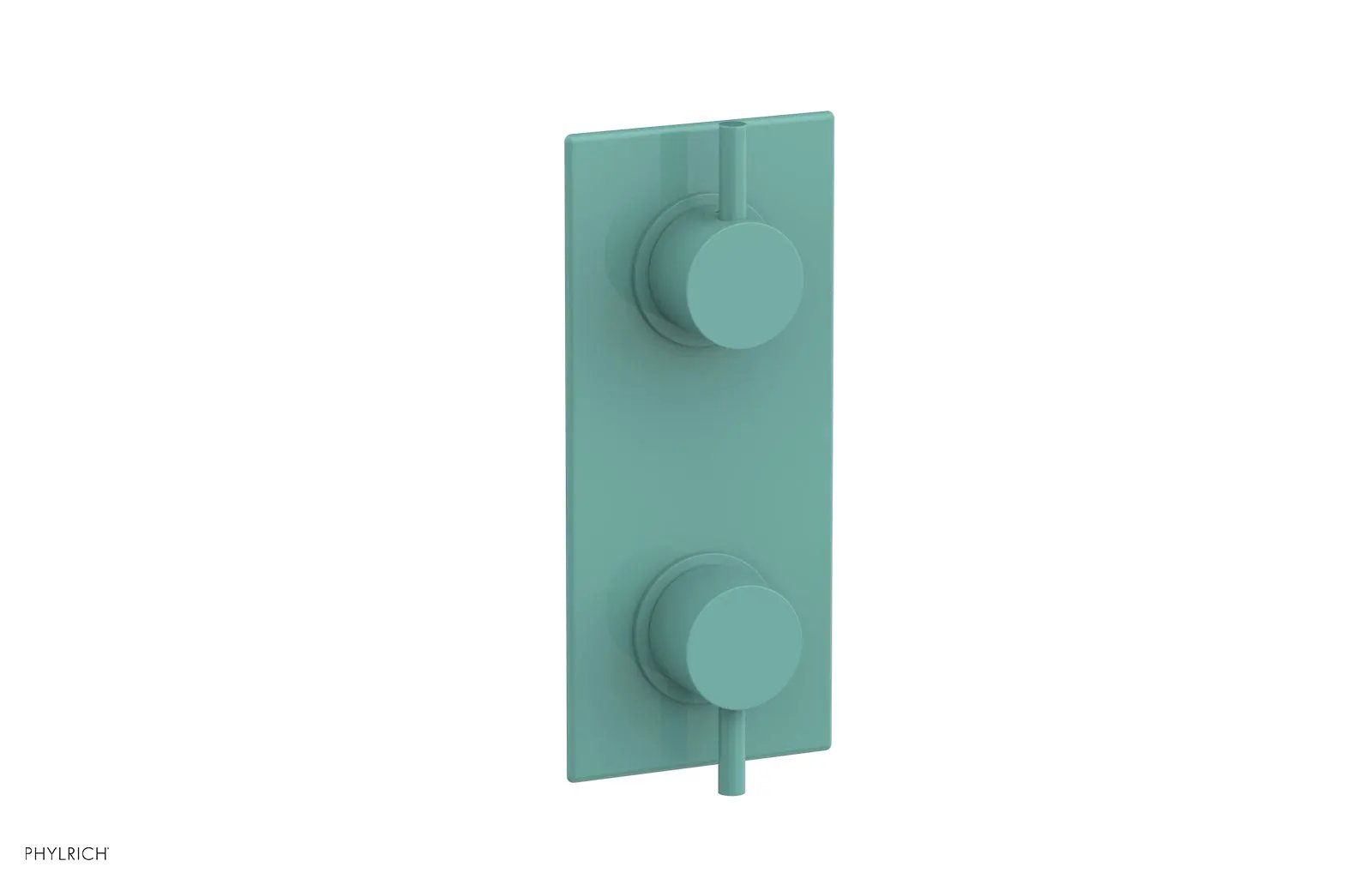 Phylrich BASIC II 1/2" Mini Thermostatic Valve with Volume Control or Diverter by Phylrich