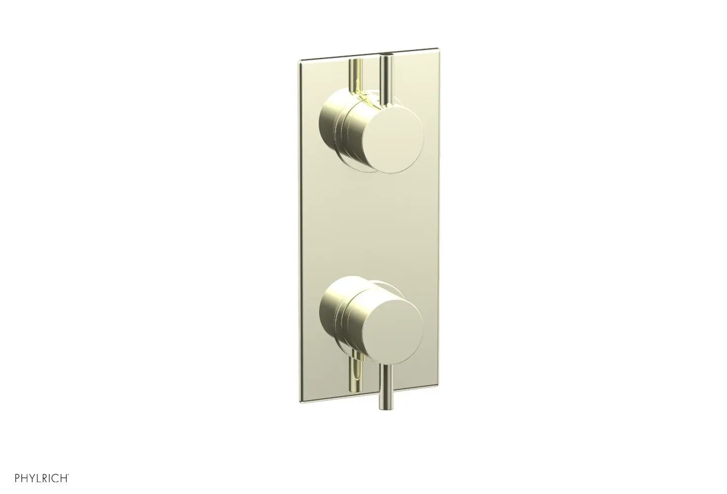 Phylrich BASIC II 1/2" Mini Thermostatic Valve with Volume Control or Diverter by Phylrich