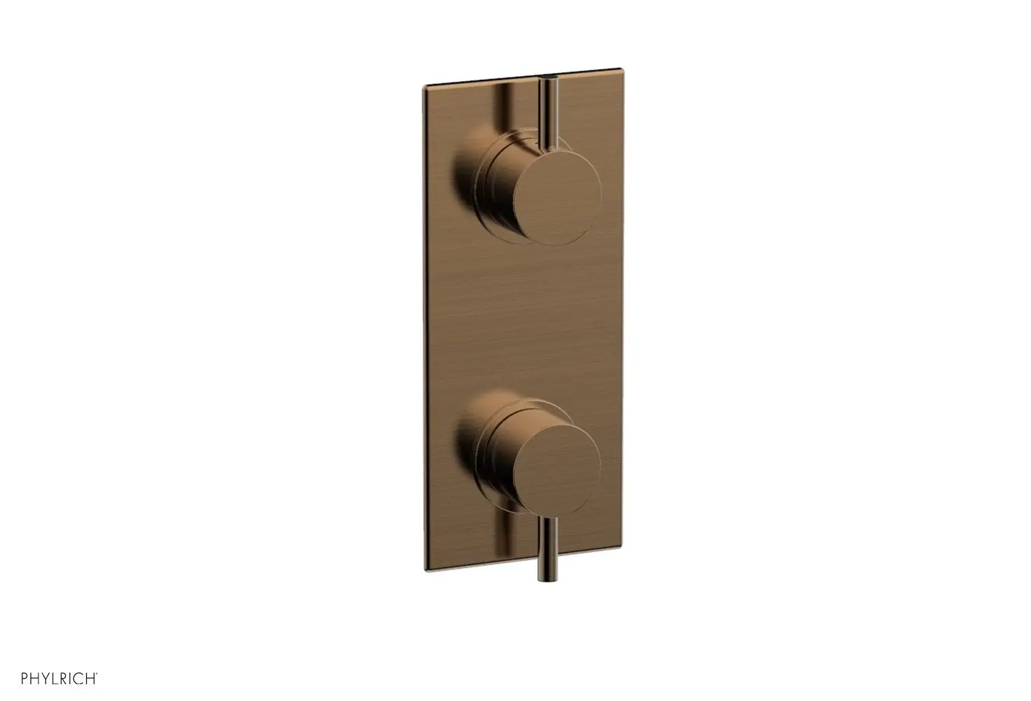 Phylrich BASIC II 1/2" Mini Thermostatic Valve with Volume Control or Diverter by Phylrich