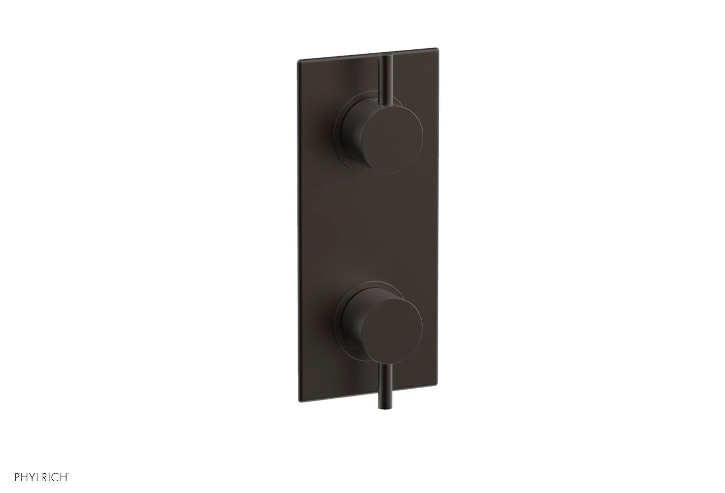 Phylrich BASIC II 1/2" Mini Thermostatic Valve with Volume Control or Diverter by Phylrich