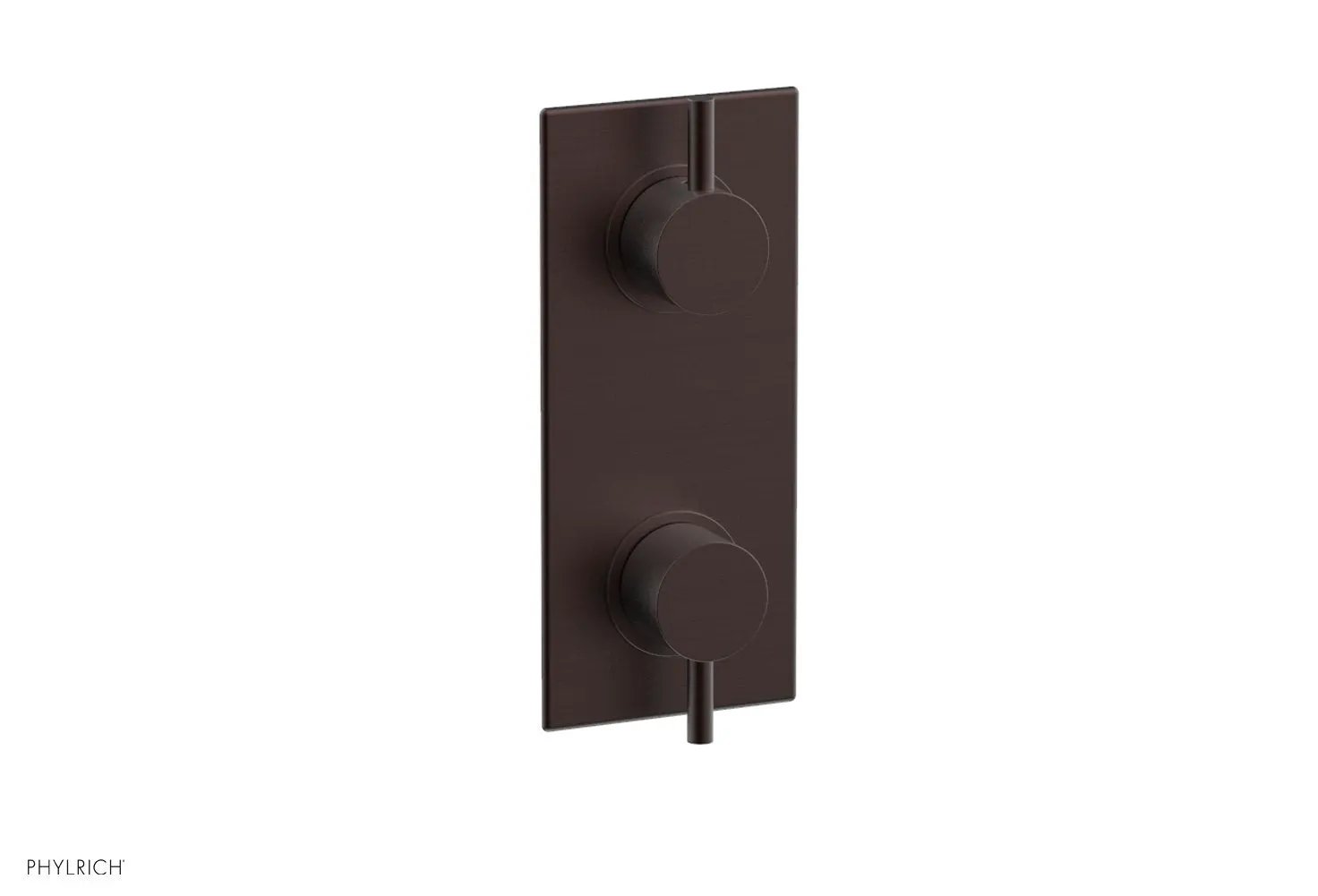 Phylrich BASIC II 1/2" Mini Thermostatic Valve with Volume Control or Diverter by Phylrich