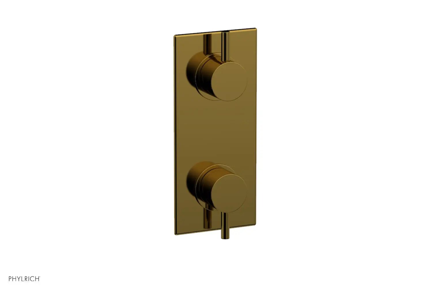 Phylrich BASIC II 1/2" Mini Thermostatic Valve with Volume Control or Diverter by Phylrich