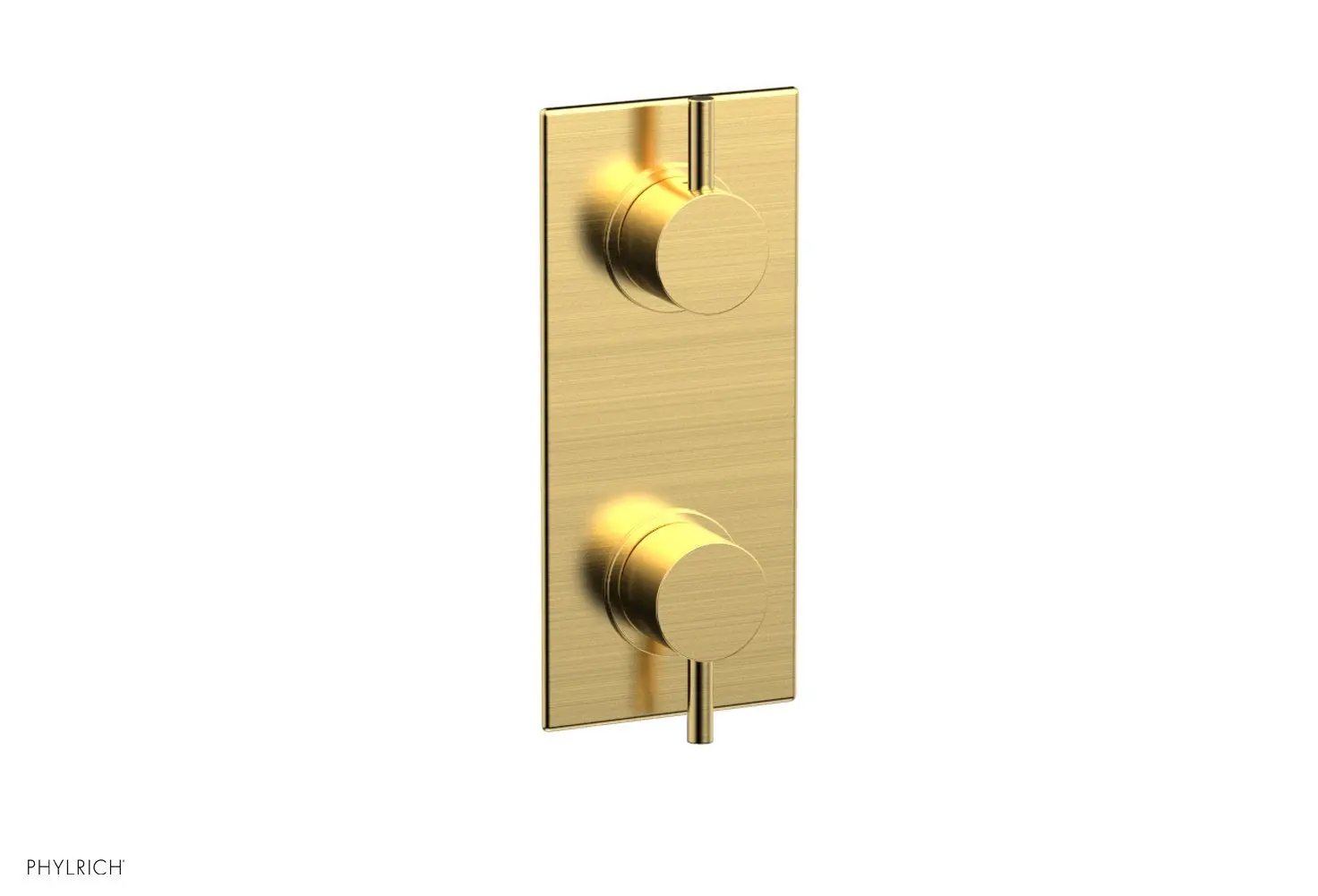 Phylrich BASIC II 1/2" Mini Thermostatic Valve with Volume Control or Diverter by Phylrich