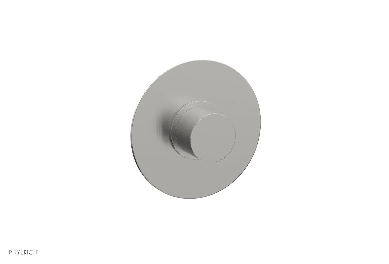 Phylrich BASIC II 1/2" Mini Thermostatic Round Shower Trim Smooth Handle by Phylrich