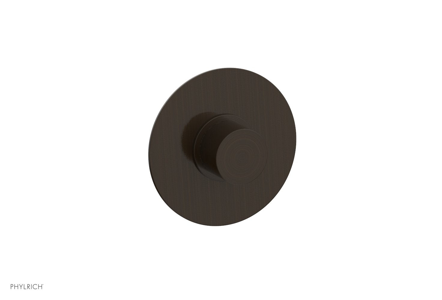 Phylrich BASIC II 1/2" Mini Thermostatic Round Shower Trim Smooth Handle