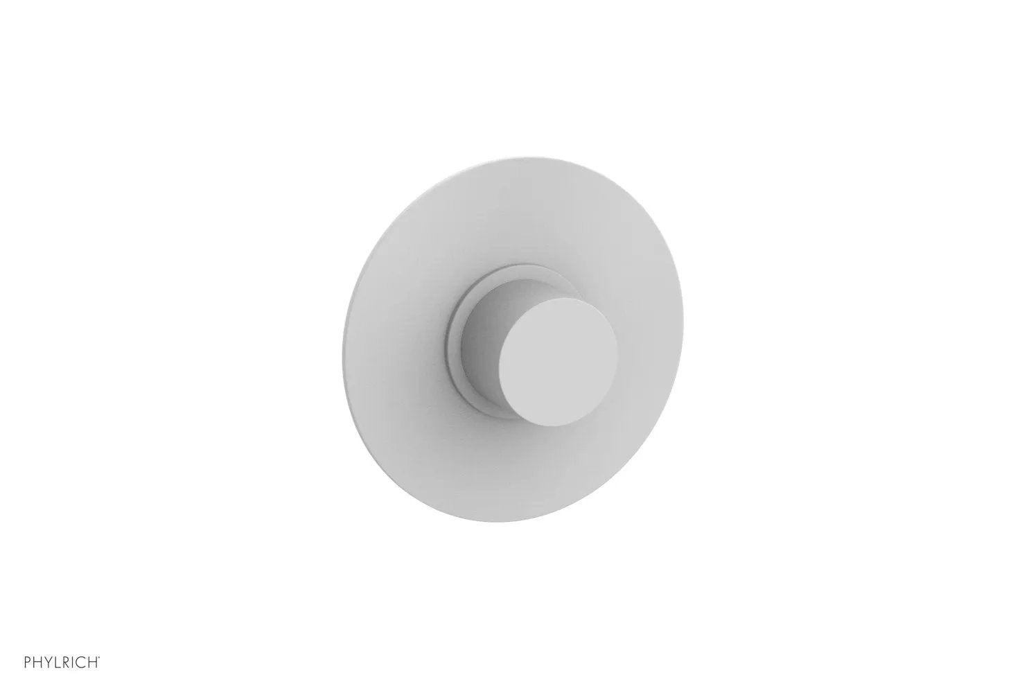 Phylrich BASIC II 1/2" Mini Thermostatic Round Shower Trim Smooth Handle by Phylrich