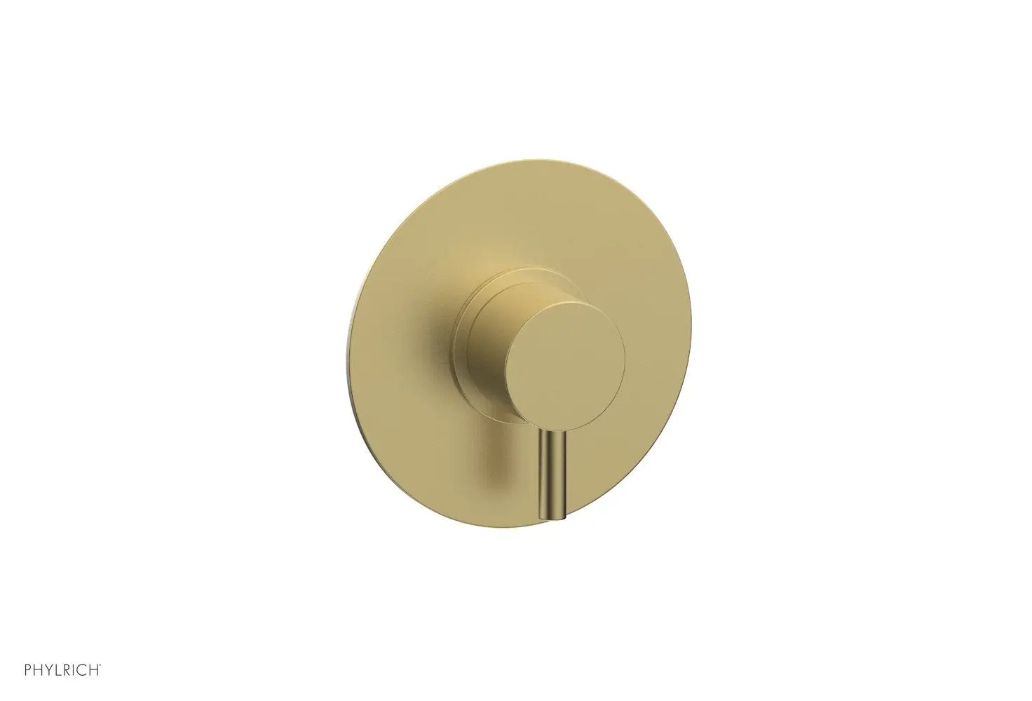 Phylrich BASIC II 1/2" Mini Thermostatic Round Shower Trim Lever Handle by Phylrich