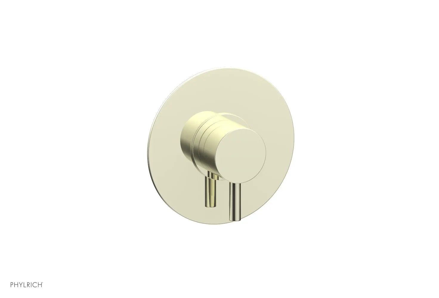 Phylrich BASIC II 1/2" Mini Thermostatic Round Shower Trim Lever Handle by Phylrich