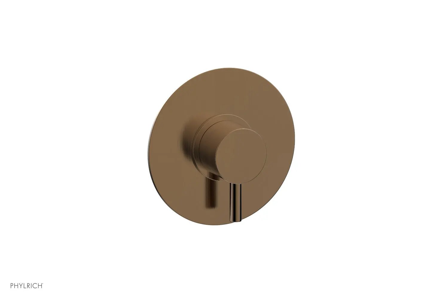 Phylrich BASIC II 1/2" Mini Thermostatic Round Shower Trim Lever Handle by Phylrich