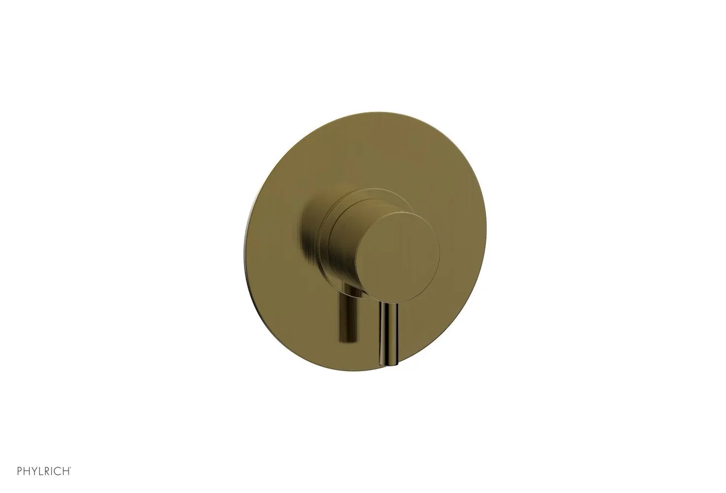 Phylrich BASIC II 1/2" Mini Thermostatic Round Shower Trim Lever Handle by Phylrich