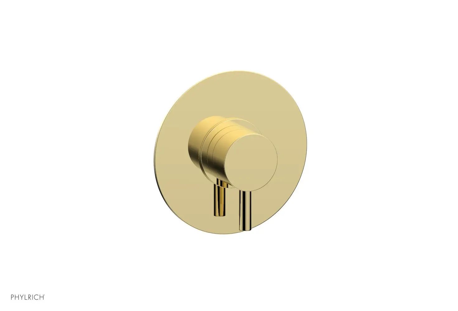 Phylrich BASIC II 1/2" Mini Thermostatic Round Shower Trim Lever Handle by Phylrich