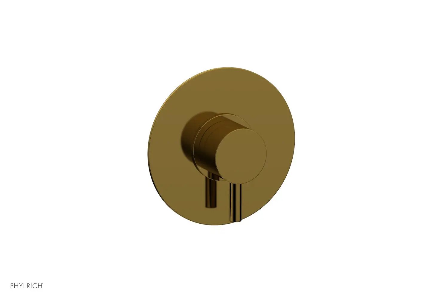 Phylrich BASIC II 1/2" Mini Thermostatic Round Shower Trim Lever Handle by Phylrich