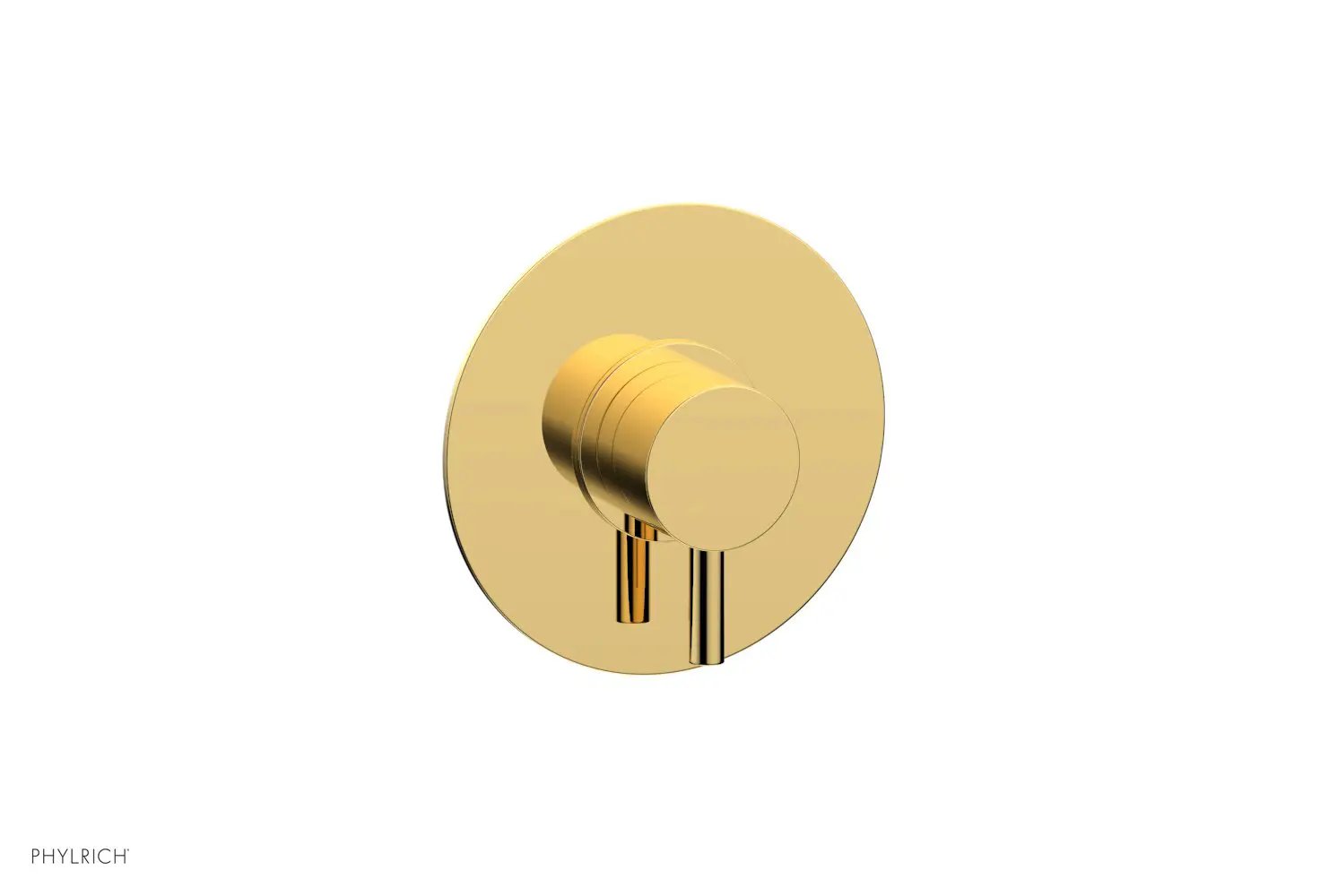 Phylrich BASIC II 1/2" Mini Thermostatic Round Shower Trim Lever Handle by Phylrich