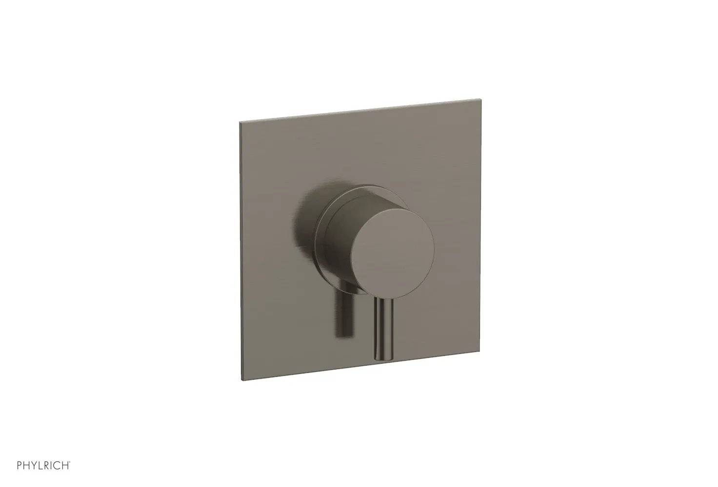 Phylrich BASIC II 1/2" Mini Thermostatic Square Shower Trim Lever Handle by Phylrich