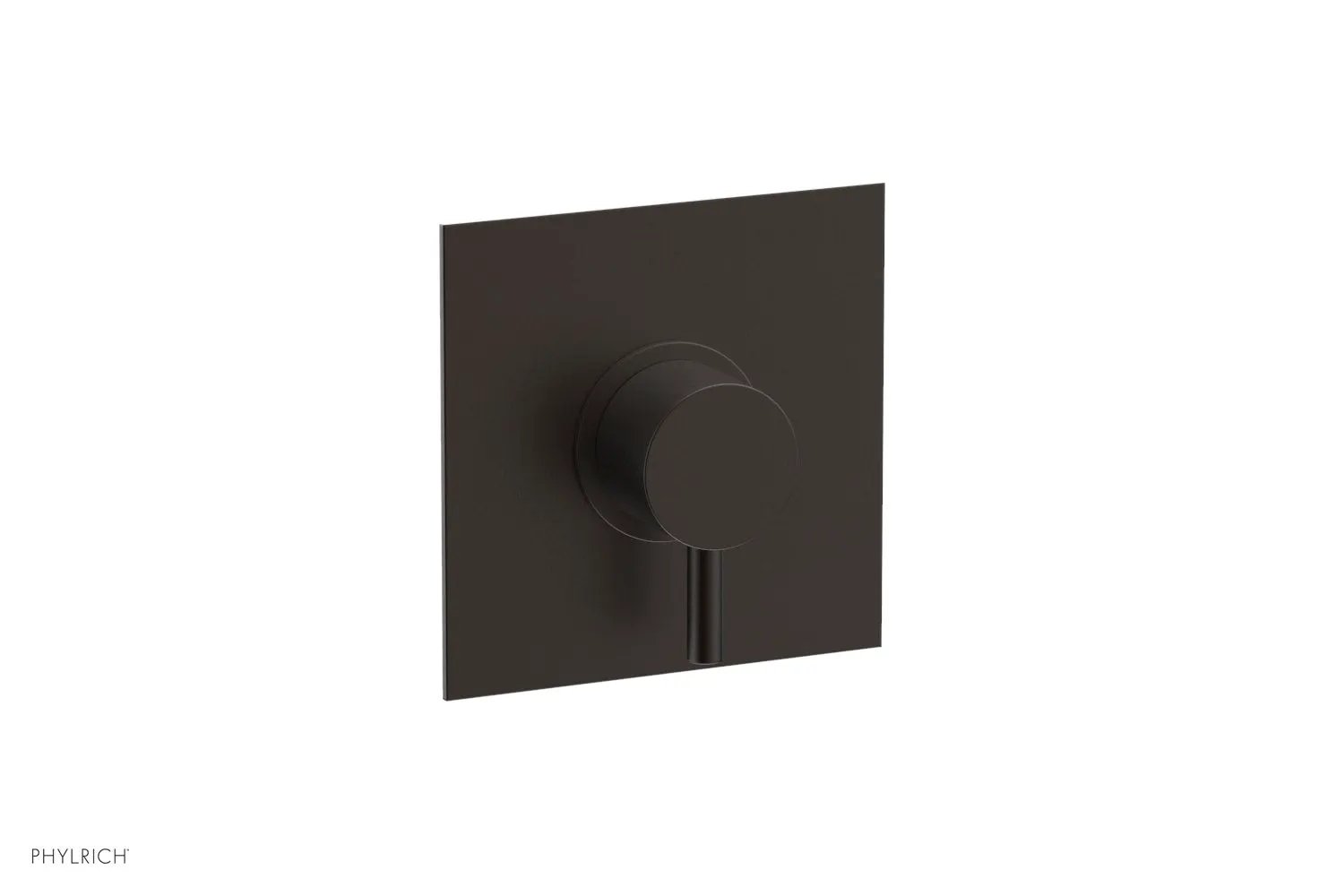 Phylrich BASIC II 1/2" Mini Thermostatic Square Shower Trim Lever Handle by Phylrich