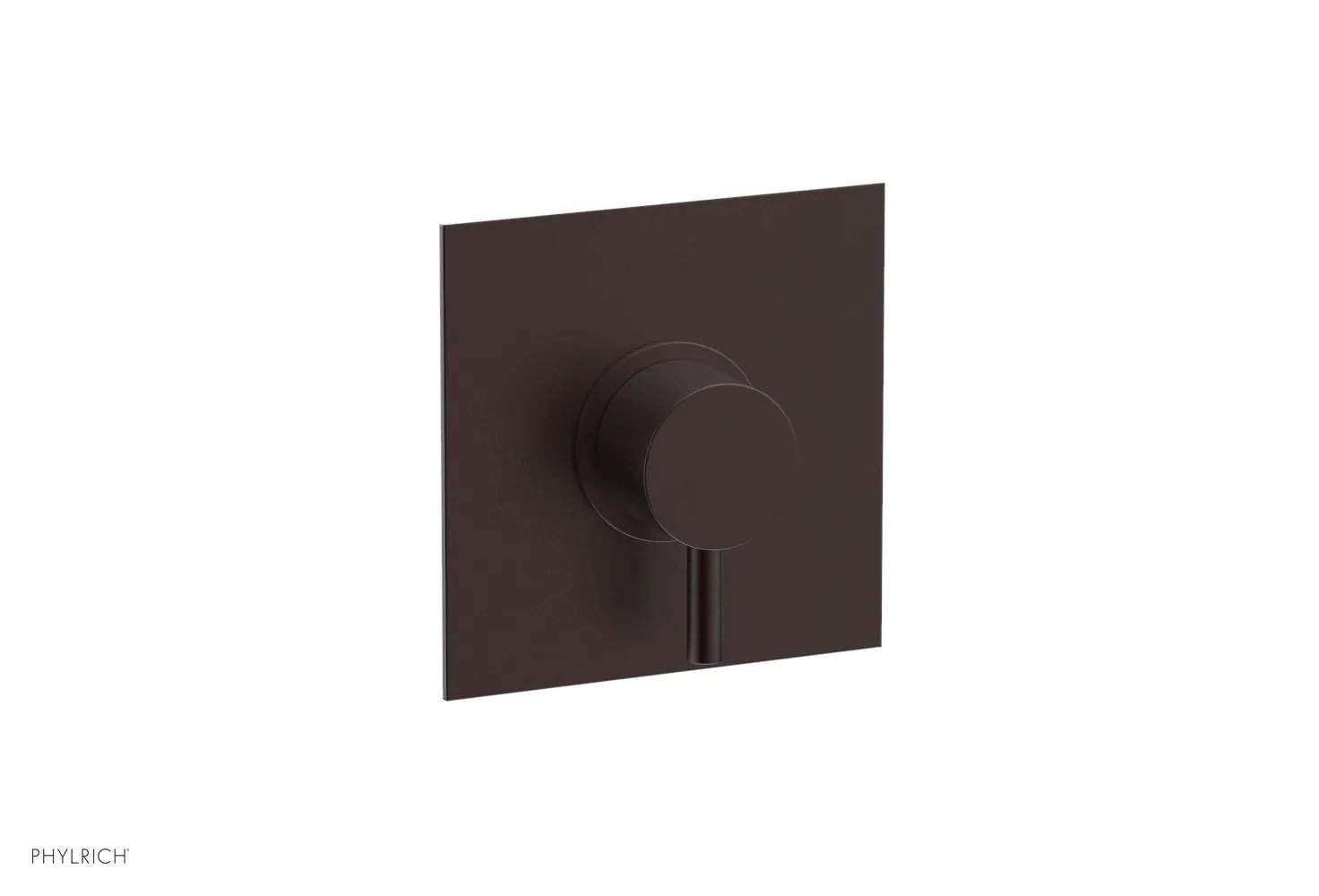Phylrich BASIC II 1/2" Mini Thermostatic Square Shower Trim Lever Handle by Phylrich