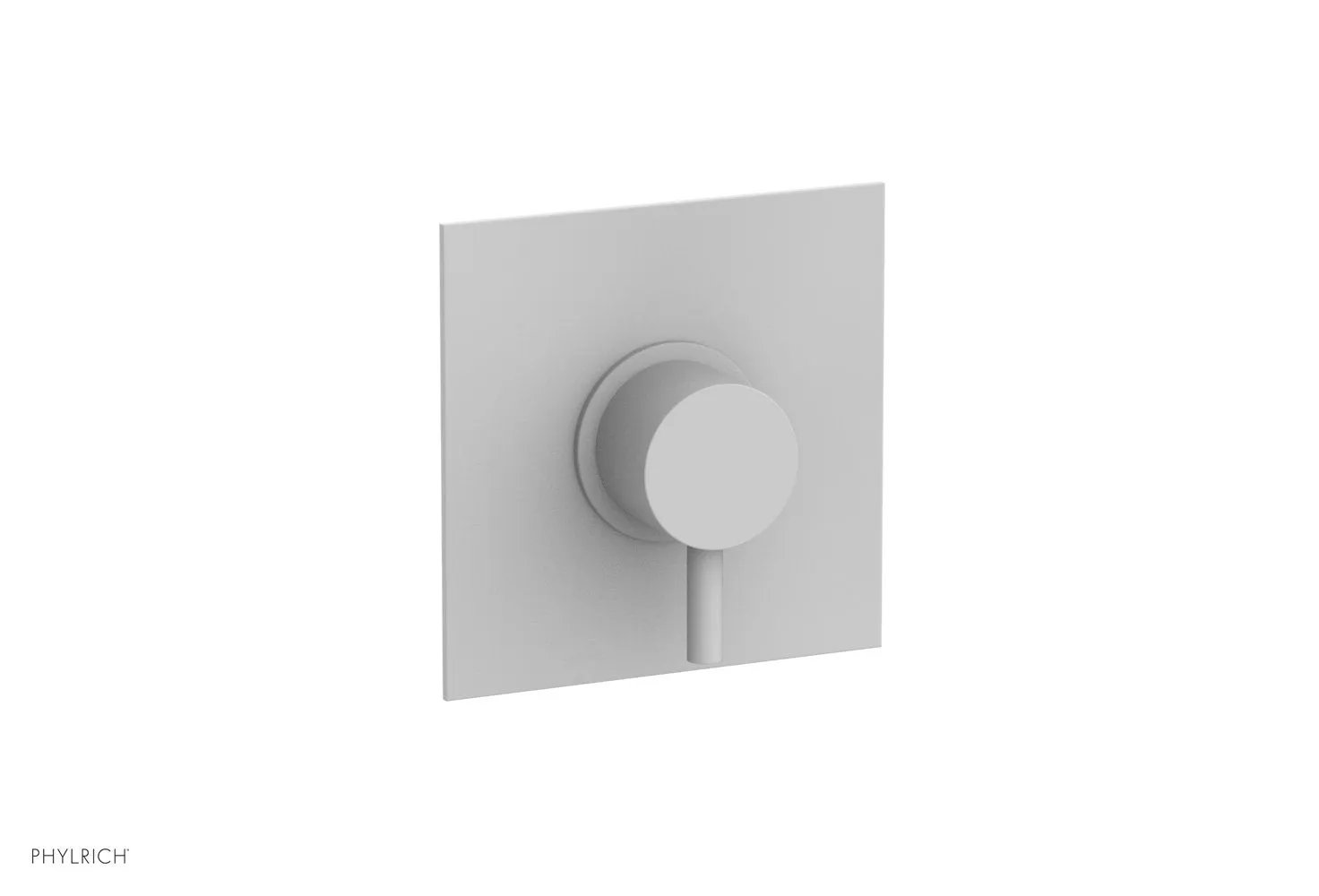 Phylrich BASIC II 1/2" Mini Thermostatic Square Shower Trim Lever Handle by Phylrich