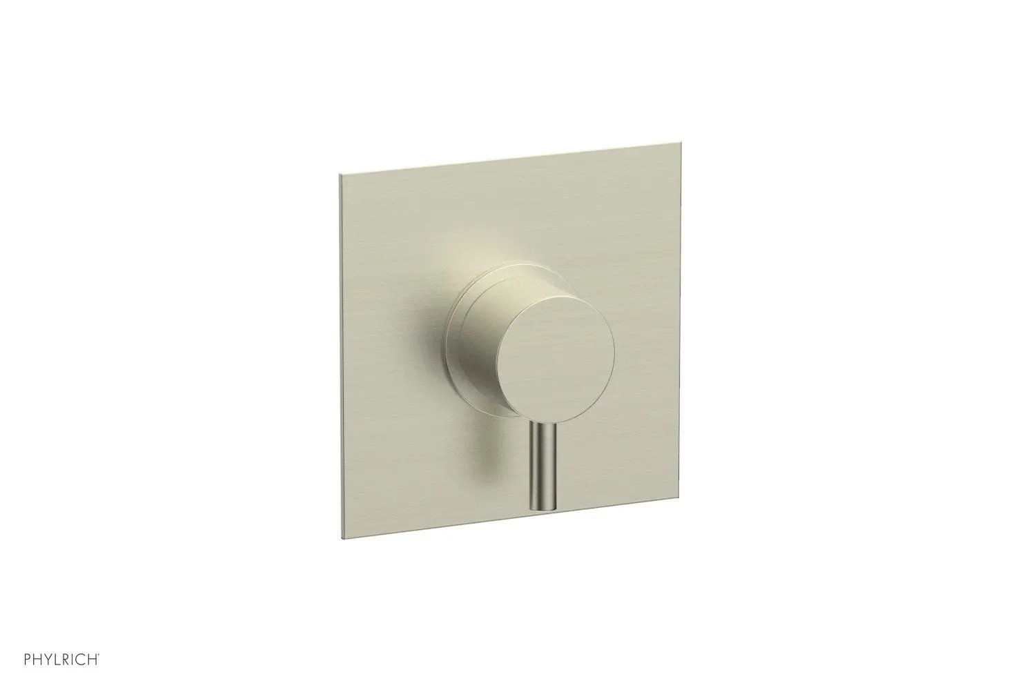 Phylrich BASIC II 1/2" Mini Thermostatic Square Shower Trim Lever Handle by Phylrich