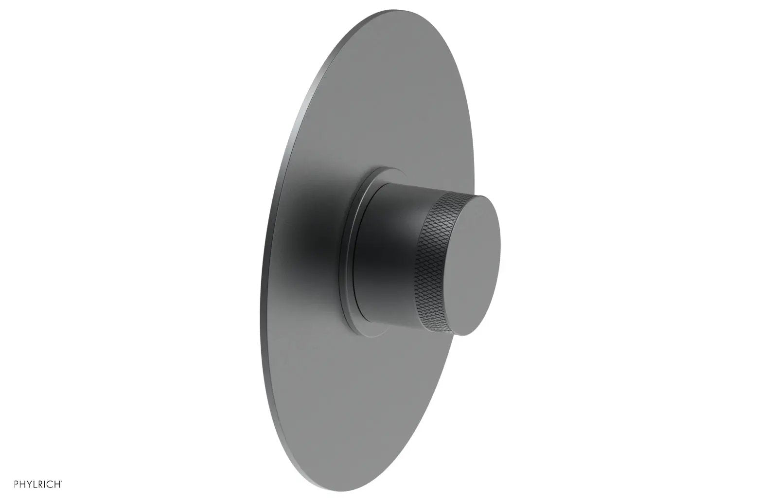 Phylrich BASIC II 3/4" Thermostatic Round Shower Trim, Knurled Handle by Phylrich