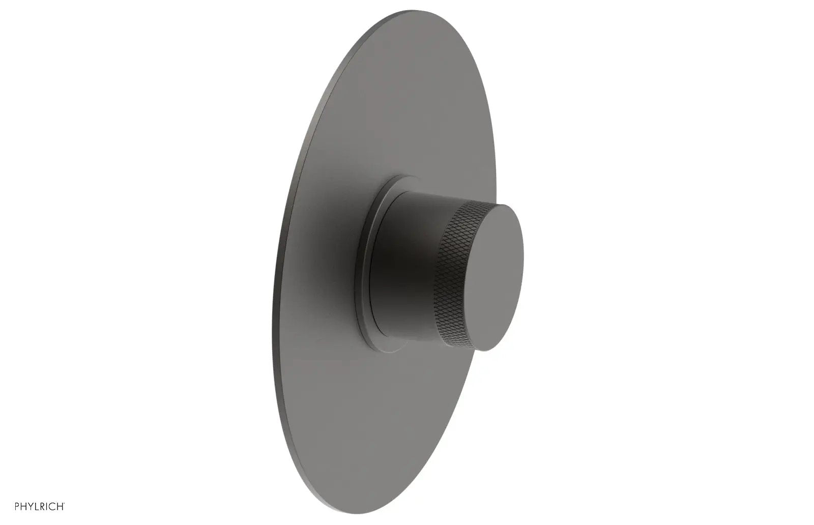 Phylrich BASIC II 3/4" Thermostatic Round Shower Trim, Knurled Handle by Phylrich